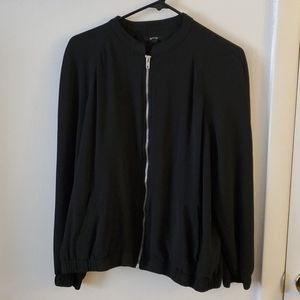 Zip up dress shirt